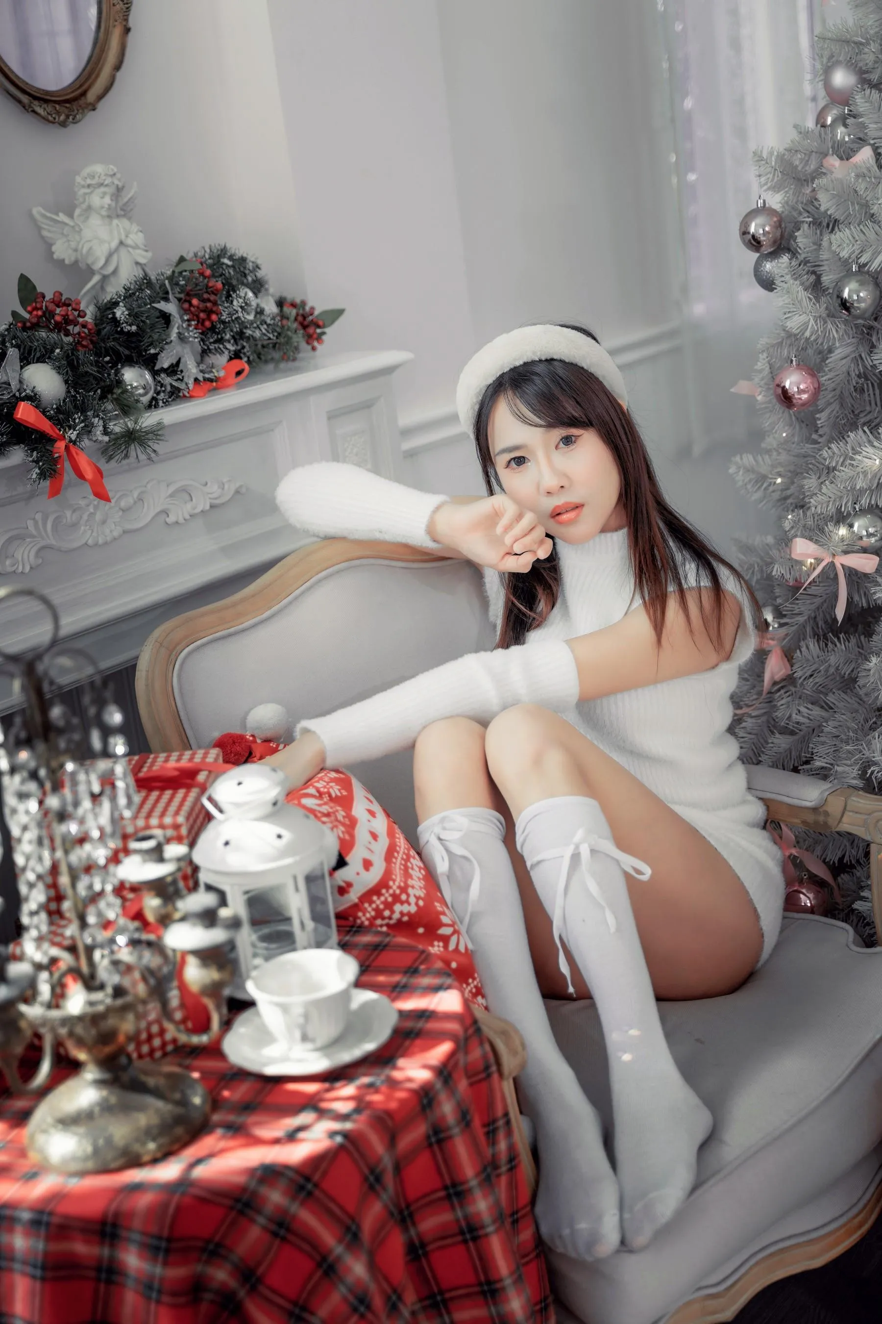 [YITUYU艺图语]2021.12.21 圣诞少女 lin [42P]插图9